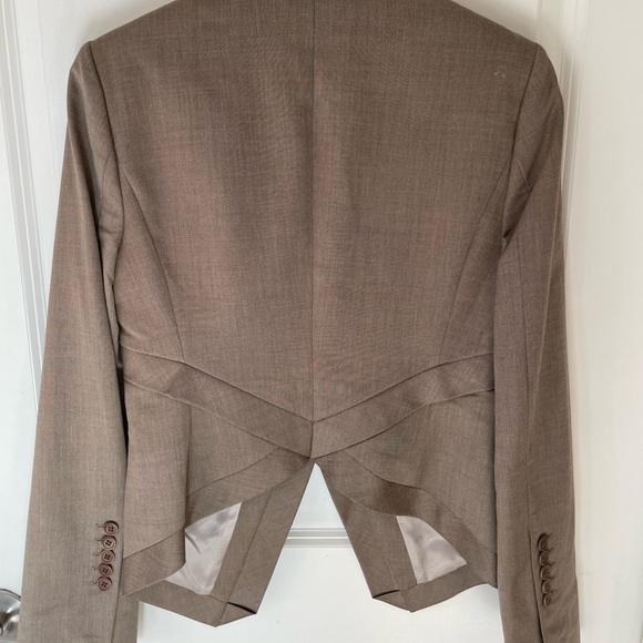 BCBG Max Azaria | Tuxedo Style | Size S | Fully Lined | Wool Blend | Dry Clean - Picture 2 of 8